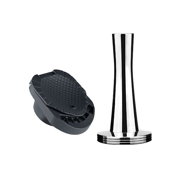 Kapseladapter omvandlar till kaffemaskin återanvändbar kaffekanna behållare + pulverhållare för pulvertryck ha