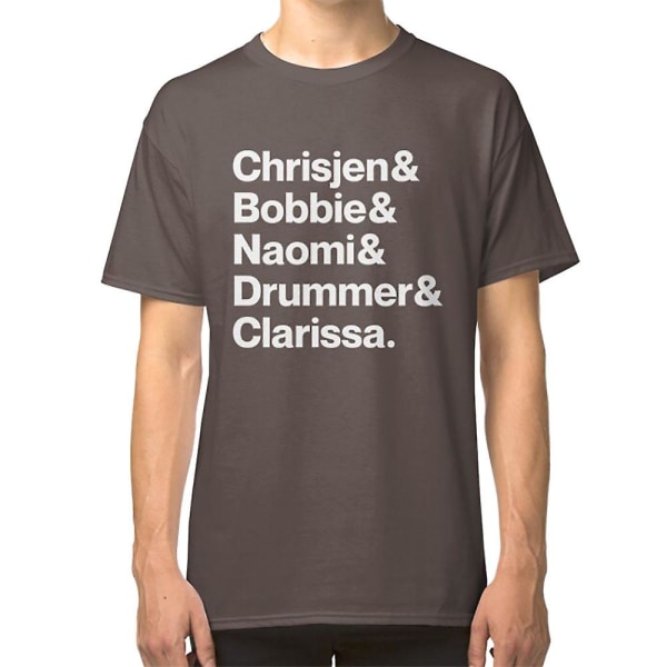 Chrisjen & Bobbie & Naomi & Drummer & Clarissa T-shirt darkgrey S