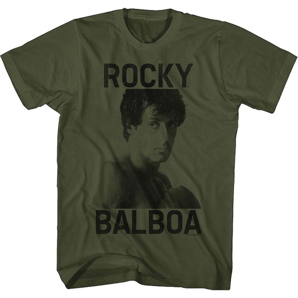 Rocky Balboa Bilde T-skjorte XL