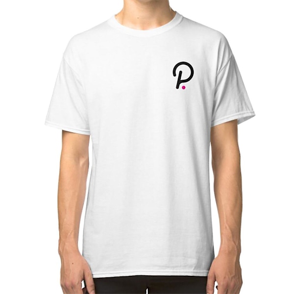 Polkadot-logolla varustettu pieni T-paita XL