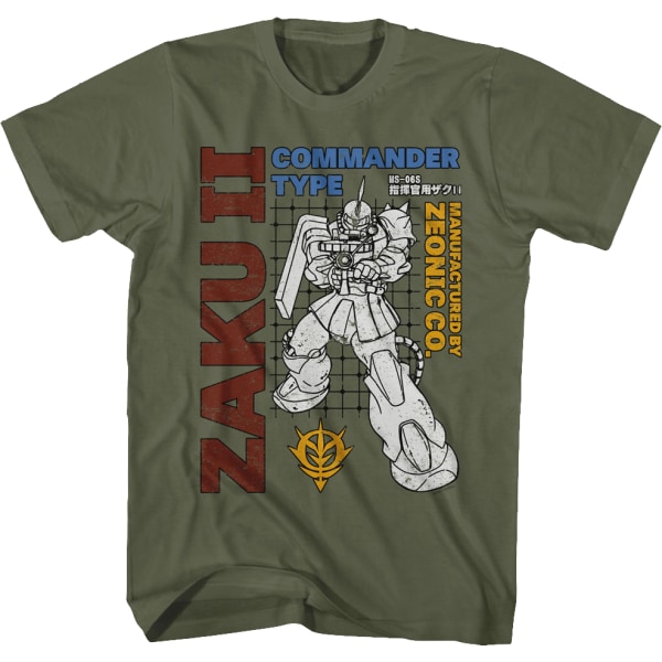 Zaku II Gundam T-shirt L