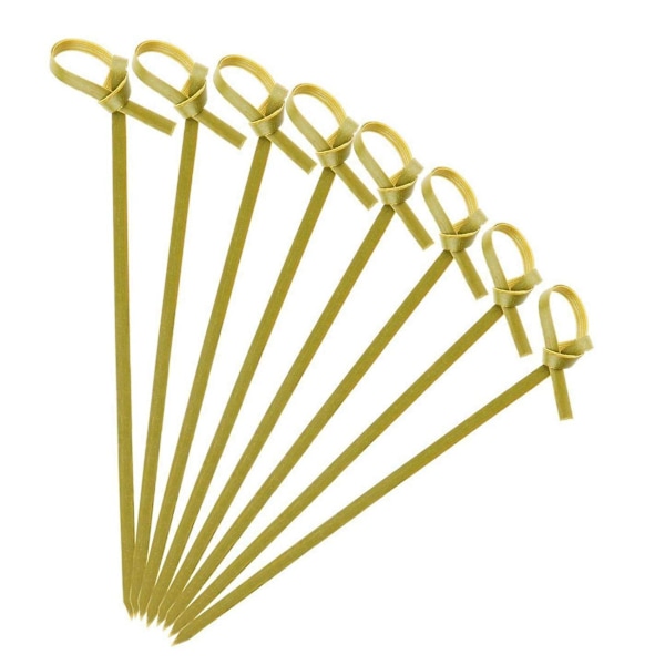 900 Pak Bambus Cocktail Picks Cocktail Tandstikker Bambus Spyd Appetitvækker Tandstikker 4 Tommer