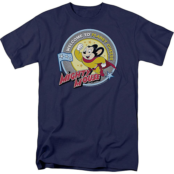 Planet Cheese Mighty Mouse -paita L