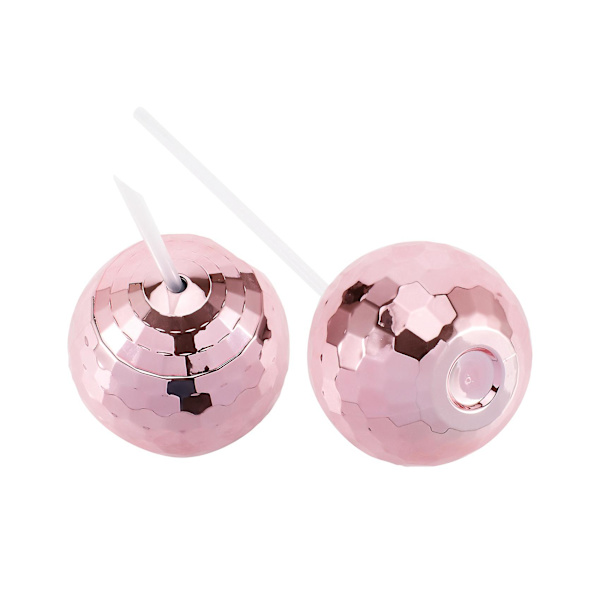 10x Glitterboll Cocktailglas Nattklubb Bar Fest Ficklampa Sugrör Vinglas Drickande Sirap Te Bot