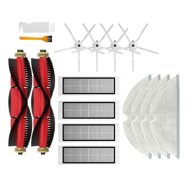 Rullborste för S5 S502-00 S502-02 S5 Max S6 S6 Maxv S6 Pure E4 E5 Robotdammsugare
