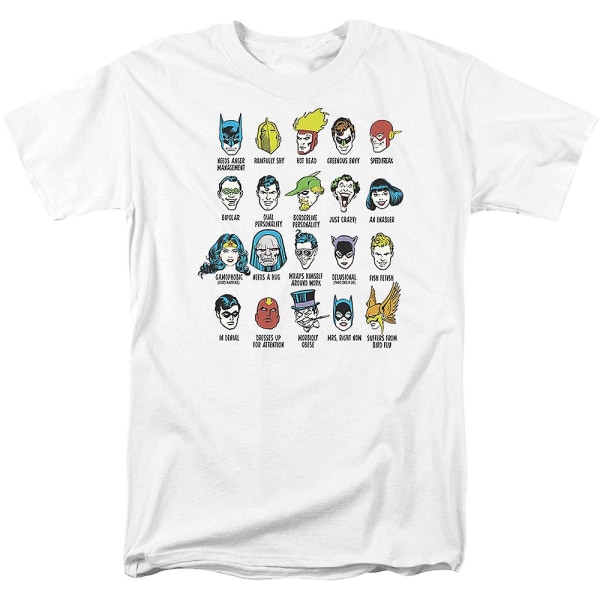Justice League Tegneserie-T-shirt L