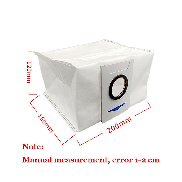 Deebot X1 Omni Turbo -imurin suuren kapasiteetin vuotamaton pölypussi - Vaihtotarvikkeet