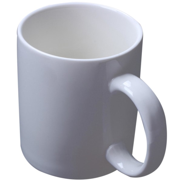 Designvitro Vit Mellanfinger Mugg Romantisk Stil Blandad Kaffe Mjölk Mugg Rolig Keramisk Mugg 300ml Kapacitet