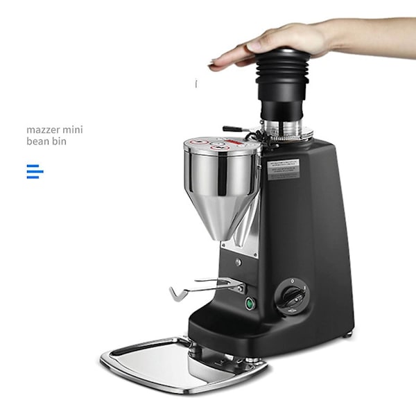 Kvarnens press- och blåsförlängning för att rengöra kvarnrester, för Mazzer Mini kaffekvarn