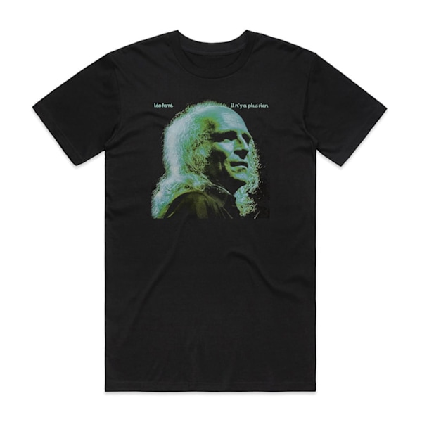 Leo Ferre Il Ny A Plus Rien Album Cover T-Shirt Sort M