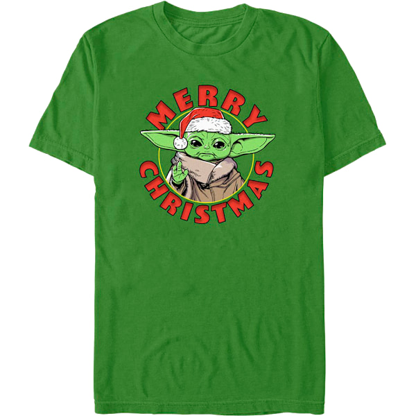 The Child Glædelig Jul Mandalorian Star Wars T-Shirt M