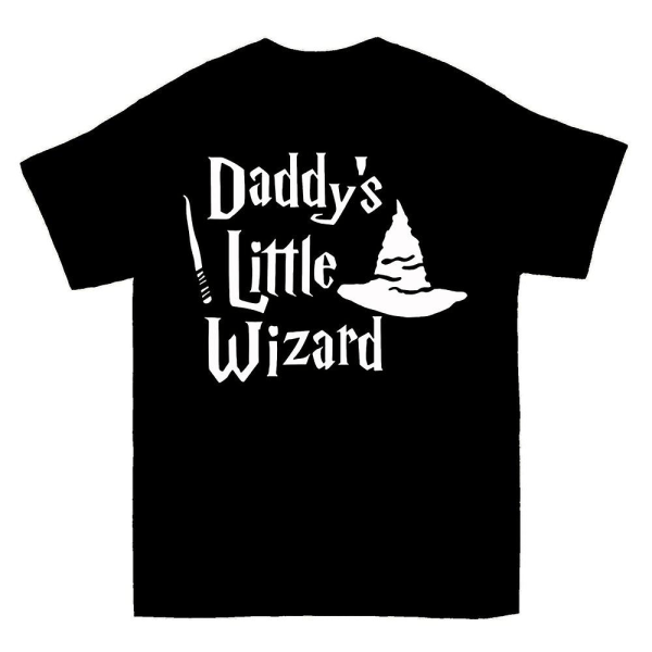 Daddy's Little Wizard Huge T-shirt L