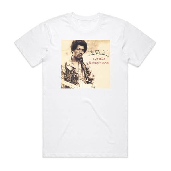 Jimi Hendrix Izabella Albumomslag T-shirt Vit XL