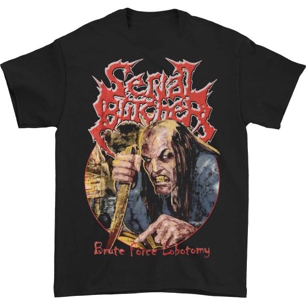 Serial Butcher Brute Force Lobotomy T-shirt XXL