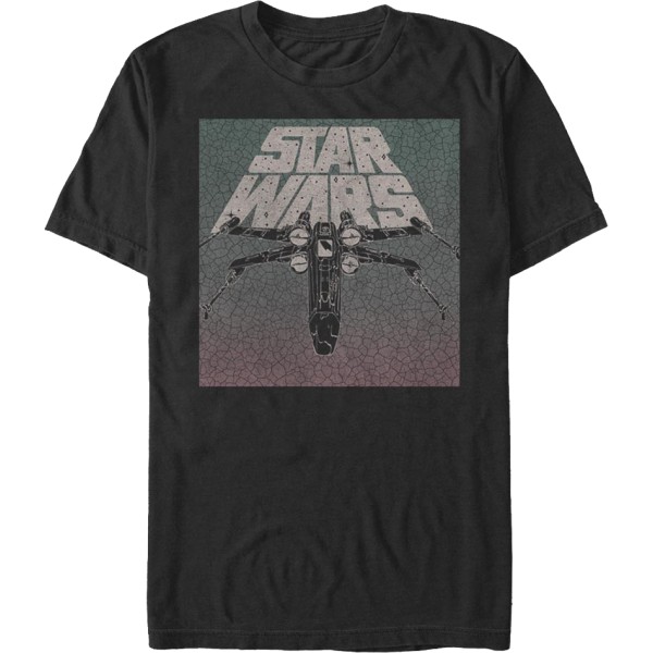 X-Wing Affisch Star Wars T-shirt XL