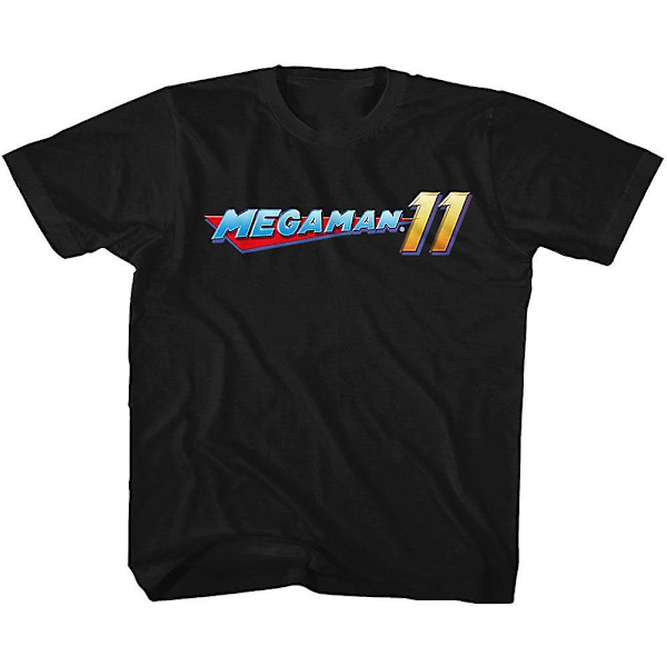 Mega Man Mega Logo -nuorten T-paita XXXL