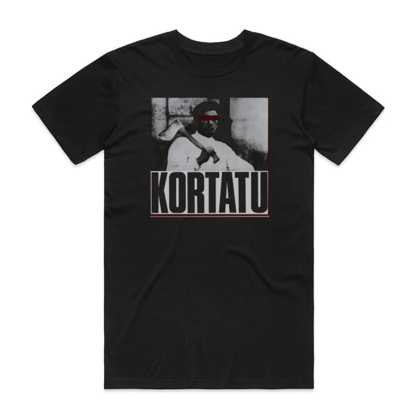 Kortatu Kortatu Albumkansi T-paita Musta XL