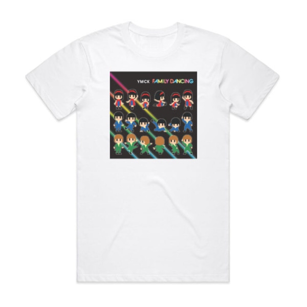 YMCK Family Dancing Album Cover T-shirt Vit M