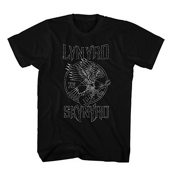Lynyrd Skynyrd Kotka Kitaran 73 T-paita M