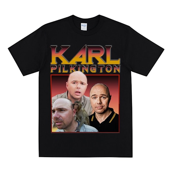 KARL PILKINGTON Homage T-skjorte Black M