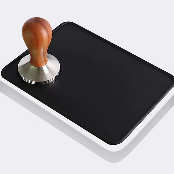 Kaffetampermatte, Espresso Latte Art Pen Tamper Holder Matte, Kaffe Sliping Myk Silikonmatte, C