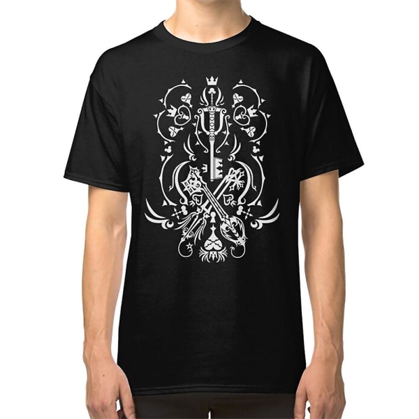 Kingdom Hearts - Svart T-shirt XXL