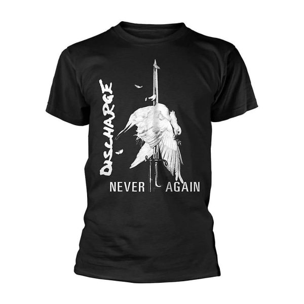Discharge Never Again T-shirt XL