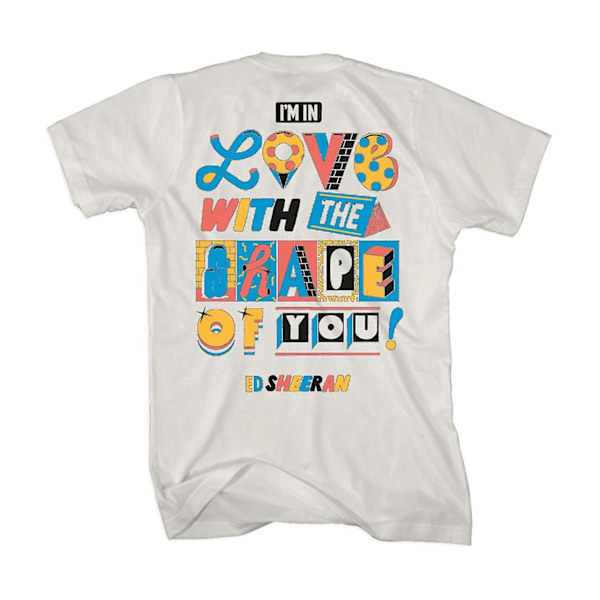 Ed Sheeran Shape Of You T-shirt M