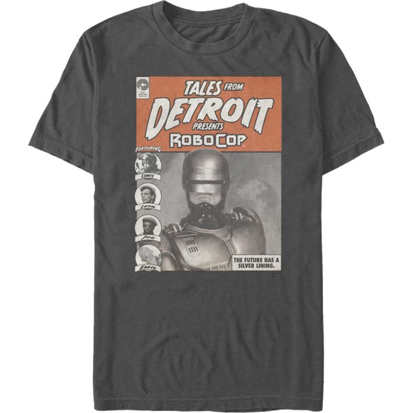 Tales From Detroit Comic Book Robocop T-shirt XXXL