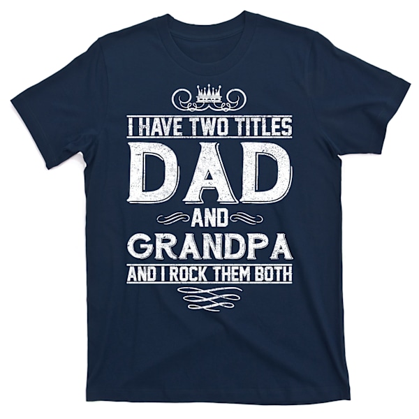 Far Og Bedstefar Rock'er Begge T-Shirt M