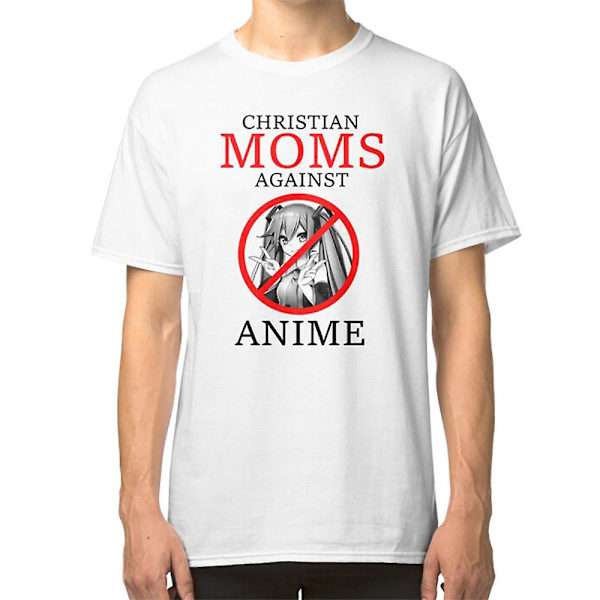 Christian Moms Against Anime -paita S