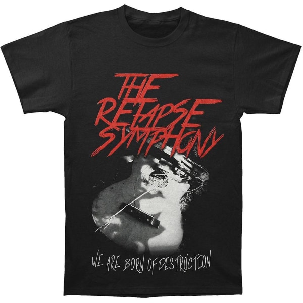 Relapse Symphony Broken Guitar T-skjorte XL