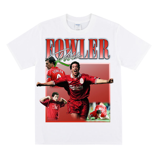 ROBBIE FOWLER Hyldest T-shirt White M