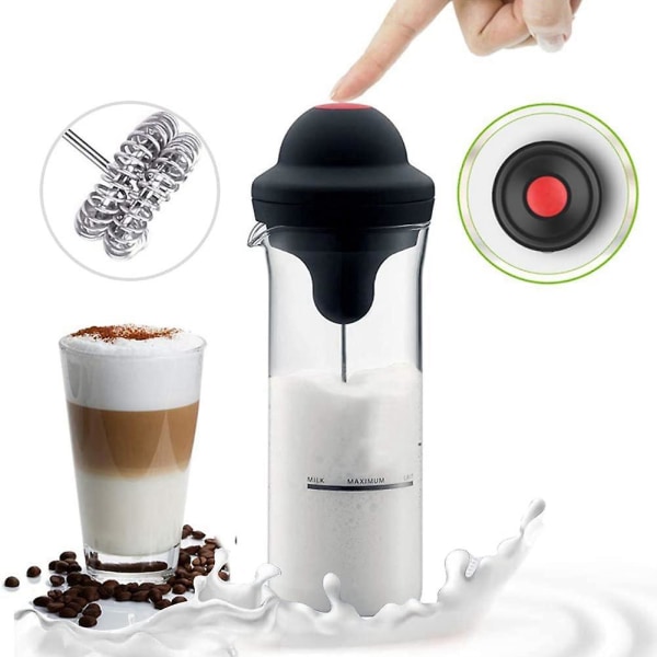 Elektrisk Melkeskummer, Mini Kaffemixer for Rør og Blandinger