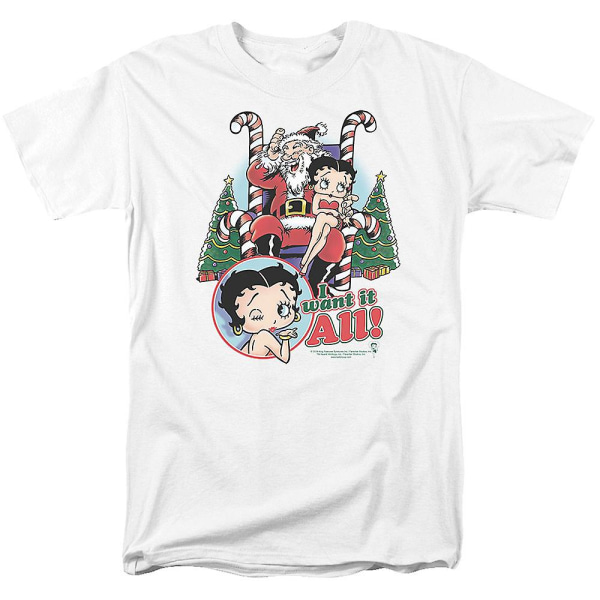 Jeg Vil Have Det Hele Betty Boop T-shirt S