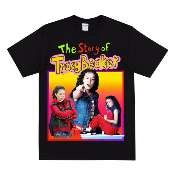 TRACY BEAKER Homage T-shirt Black S