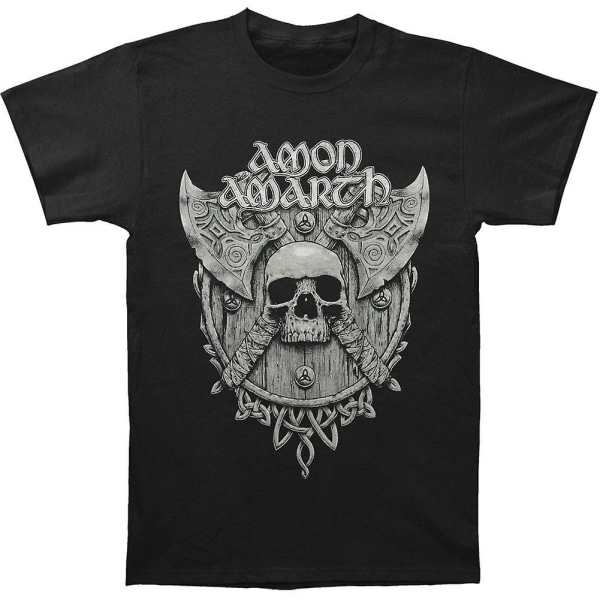 Amon Amarth Grå Skalle T-shirt L