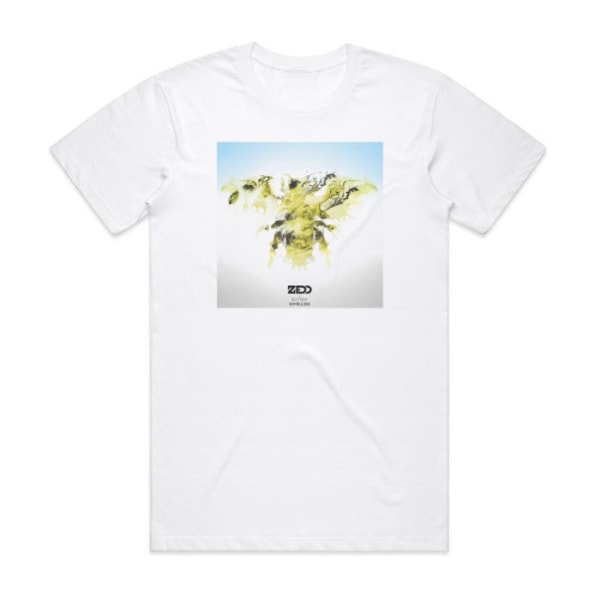 Zedd Bumble Bee Album Cover T-Shirt Vit L