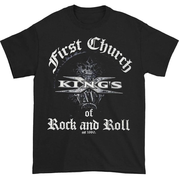 Kings X First Church Of Rock and Roll -paita XXL