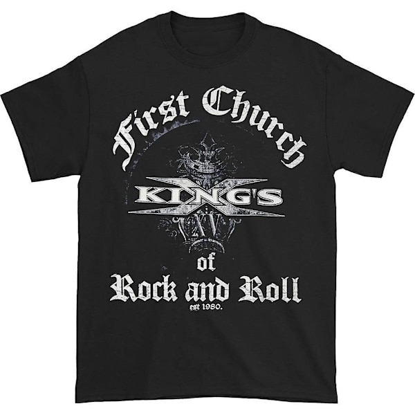Kings X First Church Of Rock and Roll T-shirt M