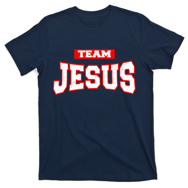 Vintage Team Jesus rolig kristen T-shirt L