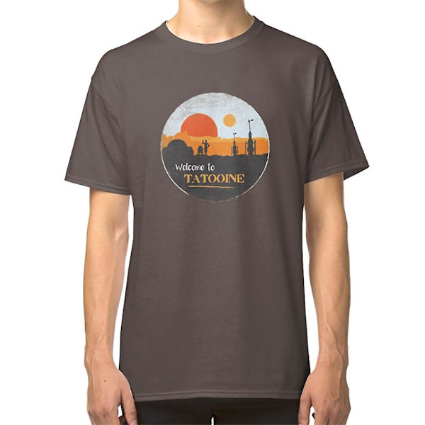 Velkommen til Tatooine T-skjorte darkgrey L
