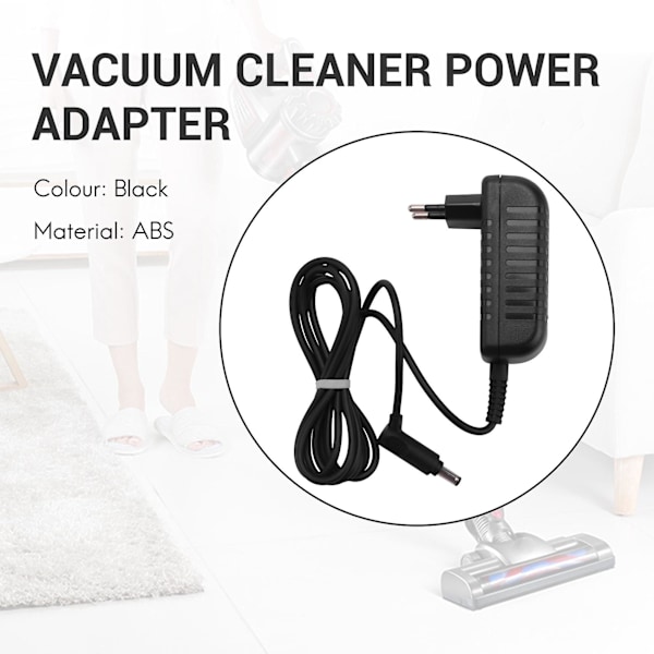 Laddningsadapter för V6 V7 V8 Sladdlösa Handhållna Dammsugare Strömkontakt Adapter Laddare E
