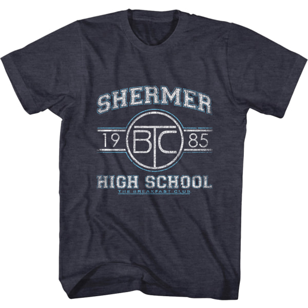 Shermer High School 1985 Aamiaisklubi T-paita XL