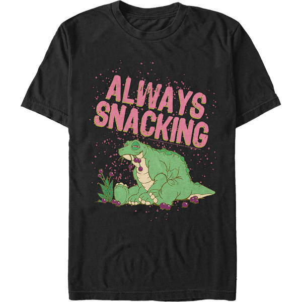 Always Snacking Land Before Time -paita L