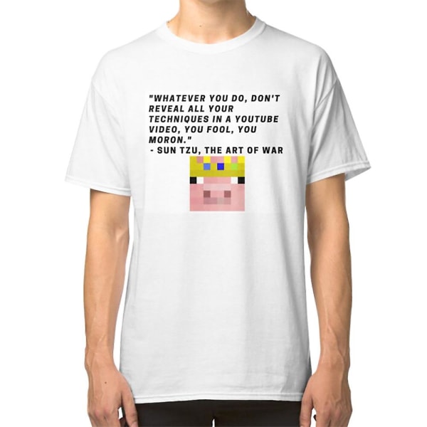 Technoblade - Sun Tzu Quote T-shirt S
