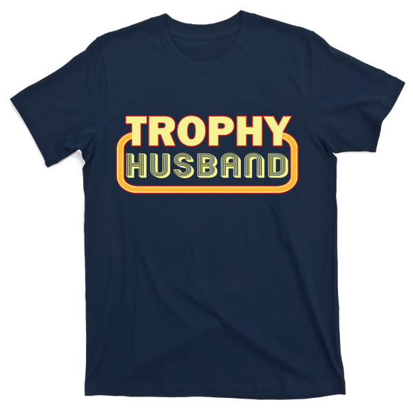 Trophy Husband Sjov Retro T-Shirt XL