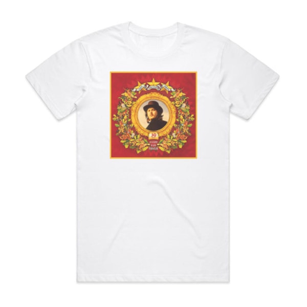 Zucchero Zucchero 30-årsjubileumsutgåva Albumomslag T-shirt Vit XXL