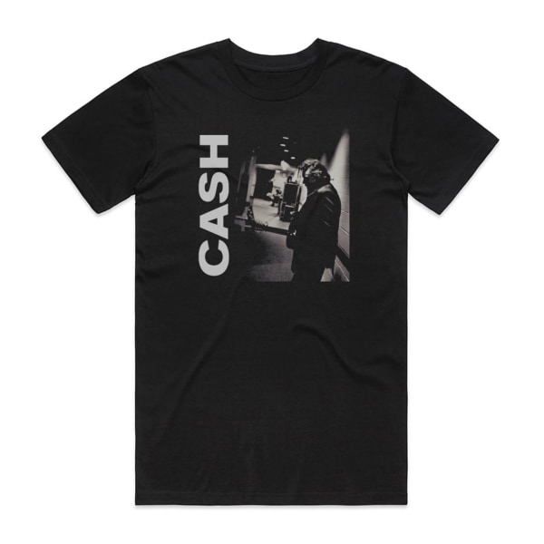 Johnny Cash American III Solitary Man -albumin kansipaita - Musta XL