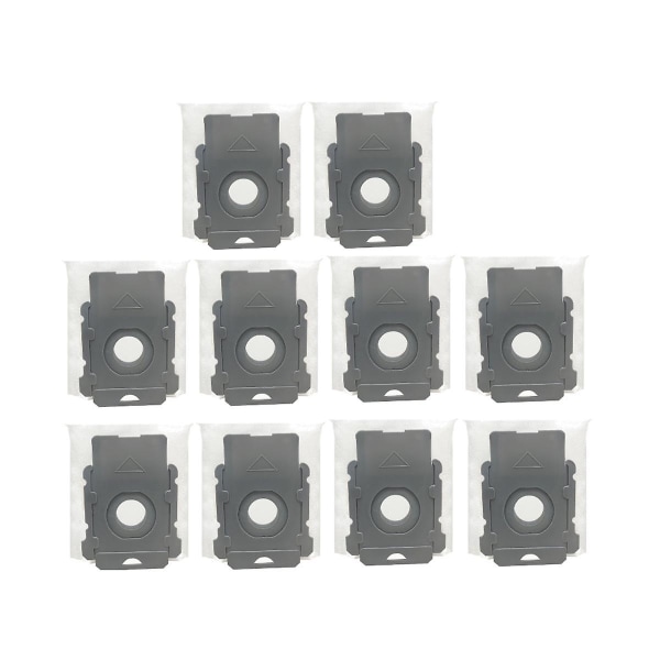 10 stk. Erstatningsposer for I3 I7 I7+ S9 E5 I7 Plus E6 S9+ Clean Base støvsugerdeler støvpose